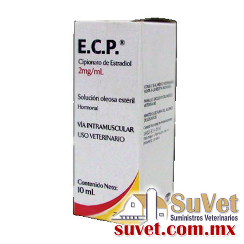 ECP Cipionato de Estradiol Medicamento Controlado frasco de 10 ml - SUVET