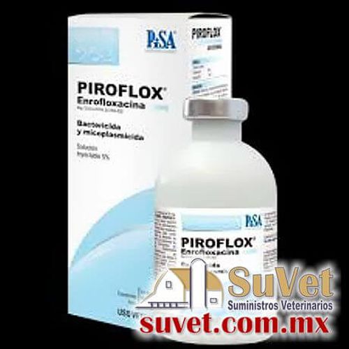PIROFLOX 5% inyectable frasco de 50 ml - SUVET