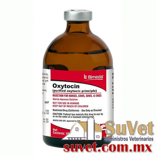OXYTOCIN  caja con 12 frascos de 100 ml - SUVET