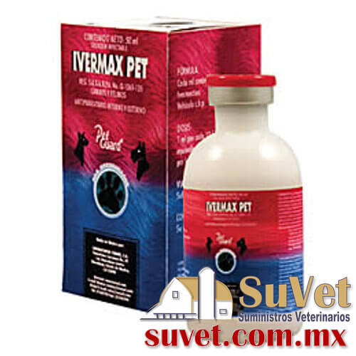 IVERMAX Pet 0.25% frasco de 50 ml - SUVET