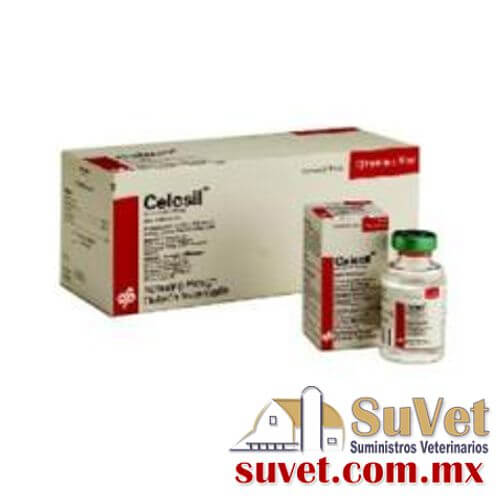 Celosil Medicamento Controlado caja con 10 frascos de 20 ml - SUVET