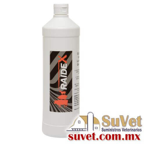 Gel lubricante para uso animal RAIDEX frasco de 1 lt - SUVET