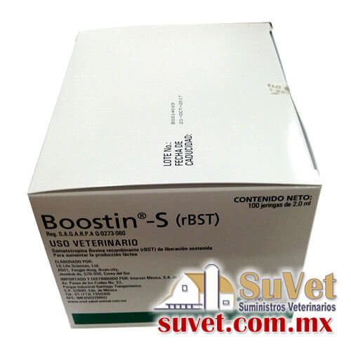 BOOSTIN -S 100 X 1 jeringa caja con 100 jeringas de 2 ml - SUVET