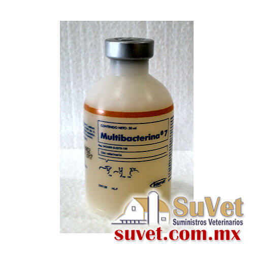 MULTIBACTERINA 7 - 10 dosis frasco de 50 ml - SUVET