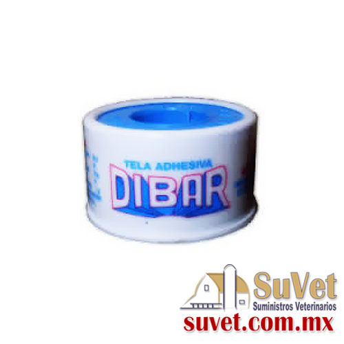 Tela adhesiva 2.5 cm X 5 m No. 4 Blanco rollo - SUVET