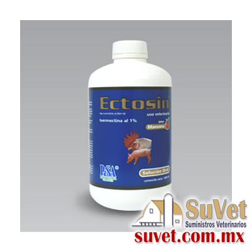 ECTOSIN 1% solución Oral AGUA BEBIDA frasco de 1000 ml - SUVET