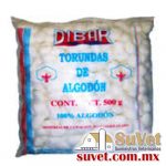 Algodón Torunda pieza de 500 gr - SUVET