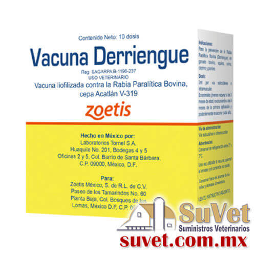 DERRIENGUE  frasco de 10 ds - SUVET