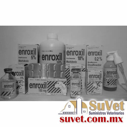 Enroxil 10% inyectable frasco de 25 ml - SUVET