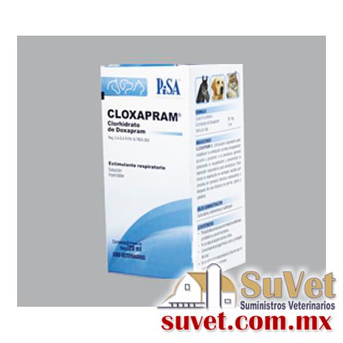 Cloxapram Medicamento Controlado frasco de 20 ml - SUVET