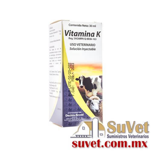 Vitamina K Sobre Pedido frasco de 30 ml - SUVET