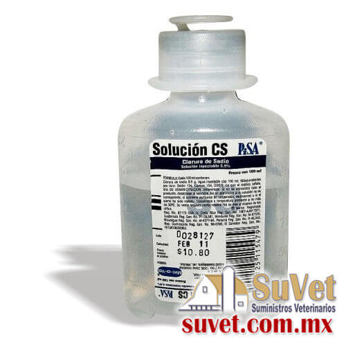 SOLUCION CS 0.9% FLEXOVAL PISA botella de 250 ml - SUVET