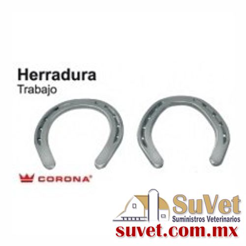 Herradura Trabajo No. 25 CORONA (4) Juego de 4 pz - SUVET
