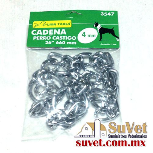 Cadena de Castigo 4mm pieza de 66 cm - SUVET