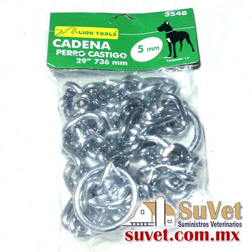 Cadena de Castigo 5mm pieza de 73.6 cm - SUVET