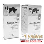 Drontal Dog 10 kg Plus Flavour 17X6 caja de 102 tabletas - SUVET