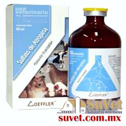 Sulfato de Atropina Loeffler frasco de 10 ml - SUVET