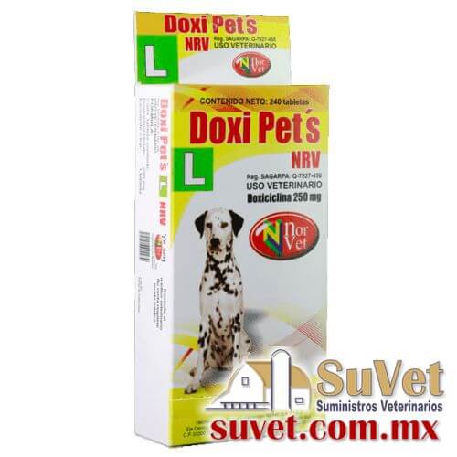 DOXI-PET’S NRV 250 mg caja de 240 tabletas - SUVET