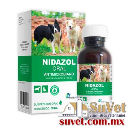 Nidazol Oral frasco de 60 ml - SUVET