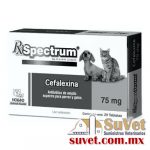 Cefalexina 75 mg caja de 20 tabletas - SUVET