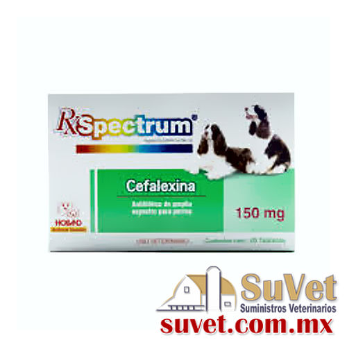 Cefalexina 150 mg caja de 20 tabletas - SUVET