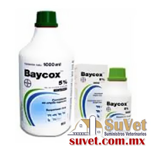 Baycox 5% frasco de 250 ml - SUVET