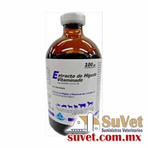 Extracto de Hígado Vitaminado frasco de 50 ml - SUVET