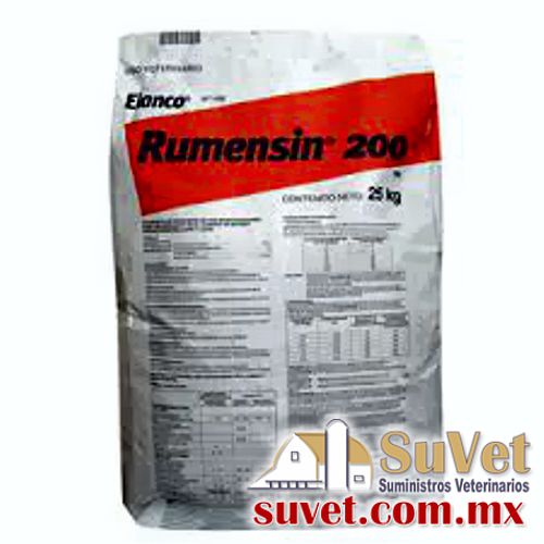 Rumensin 200 (Monensina Sódica) Sobre pedido saco de 25 kg - SUVET