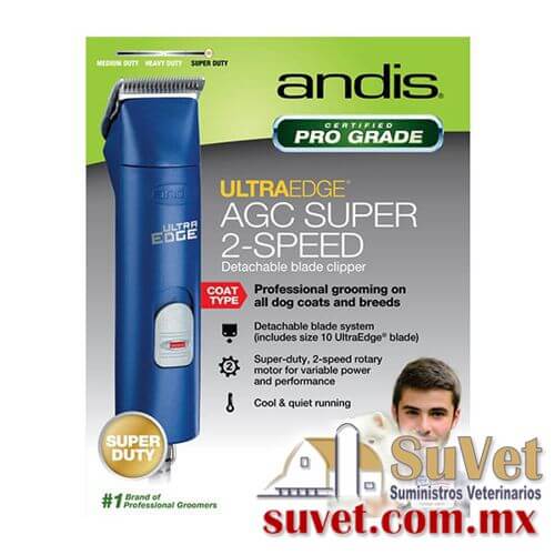 Rasuradora ANDIS ULTRAEDGE AGC SUPER 2  clipper - SUVET