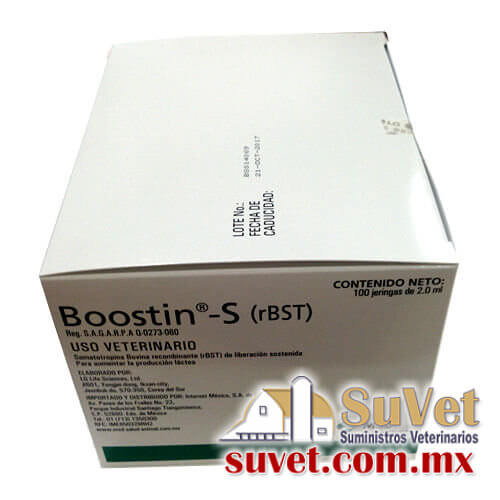 BOOSTIN -S 500 mg jeringa de 2 ml - SUVET