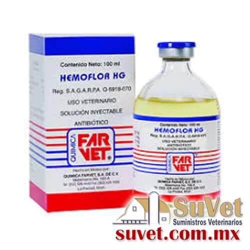 Hemoflor HG frasco de 100 ml - SUVET