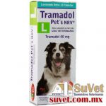 Tramadol Pet´s L caja con 10 tabletas de 40 mg - SUVET