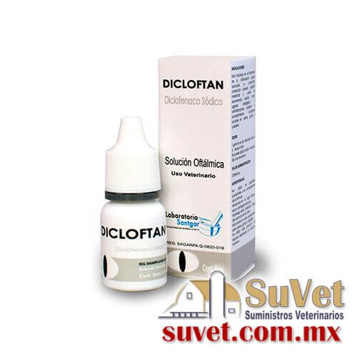 DICLOFTAN Diclofenaco sódico gotero de 5 ml - SUVET