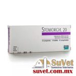 Stomorgyl 20 kg caja con 10 tabletas de 20 mg - SUVET