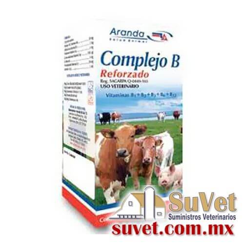 Complejo B REFORZADO frasco de 100 ml - SUVET