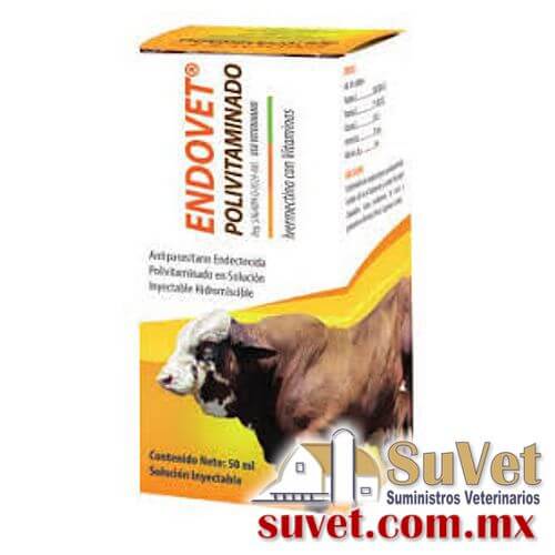 Endovet Polivitaminado frasco de 50 ml - SUVET