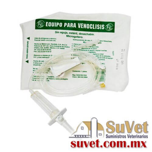 Equipo de Venoclisis Microgotero s/aguja pz - SUVET