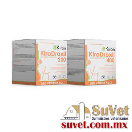Kirodroxil Agotado caja con 7 tabletas de 200 mg - SUVET