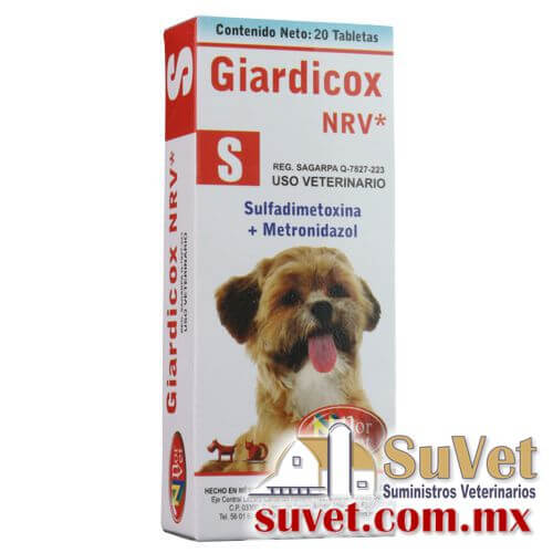 Giardicox NVR S caja de 20 tabletas - SUVET
