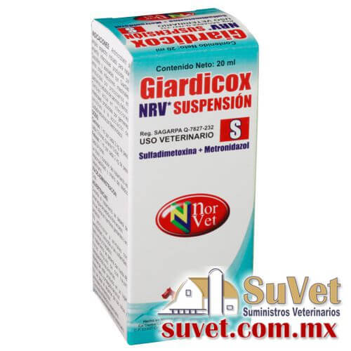 Giardicox NVR Suspension Oral frasco de 20 ml - SUVET