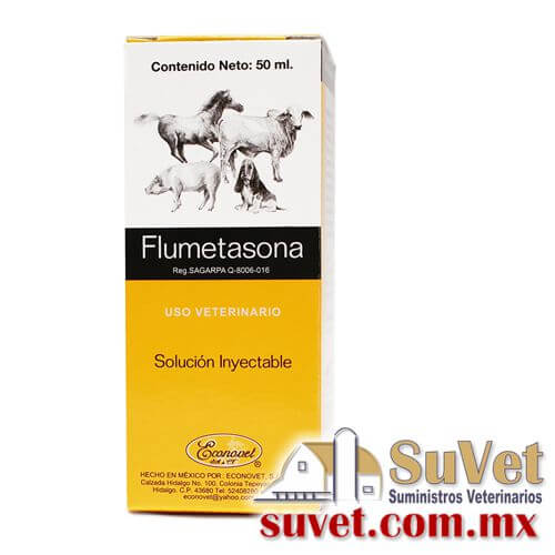 Flumetasona Econovet frasco de 50 ml - SUVET