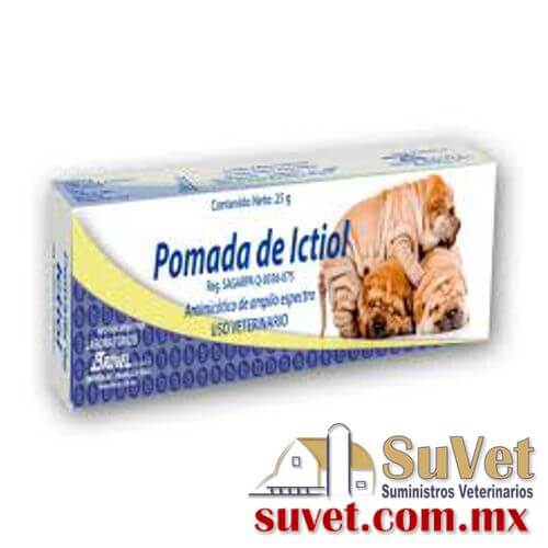 Pomada de Ictiol envase de 25 gr - SUVET