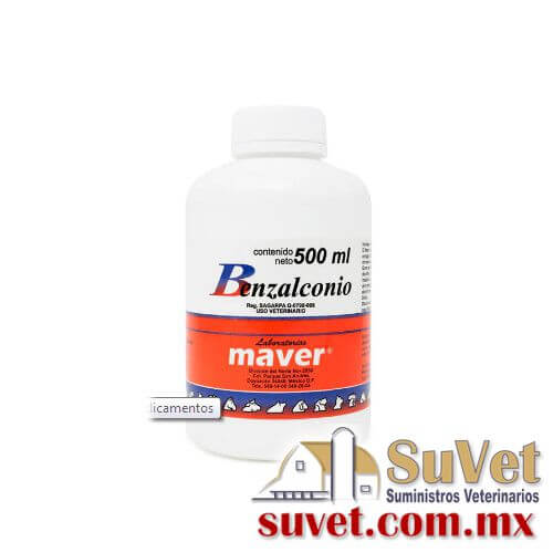 BENZALCONIO frasco de 3.5 lt - SUVET