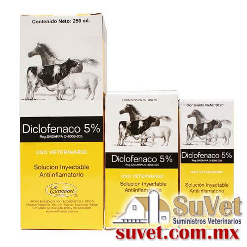 DICLOFENACO 5% frasco de 50 ml - SUVET