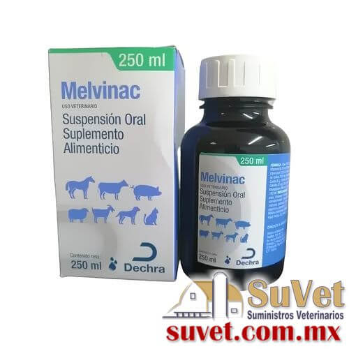 Melvinac Suspensión oral frasco de 250 ml - SUVET