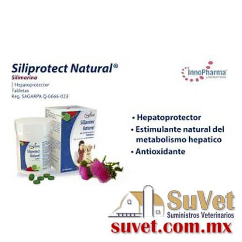 Siliprotec Natural frasco de 60 tabletas - SUVET