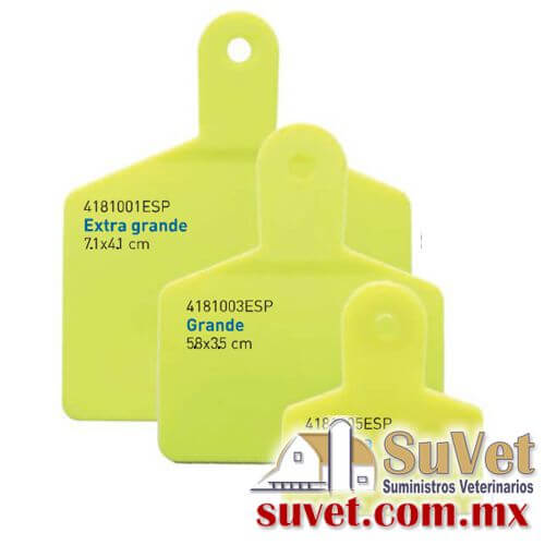Arete Markiflex extra grande amarillo s/n 50 p (sobre pedido) bolsa de 50 pz - SUVET