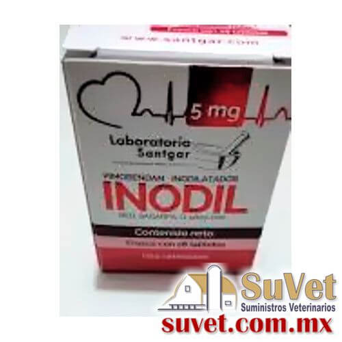 Inodil requiere receta medica cuantificada frasco con 28 tabletas de 5 mg - SUVET