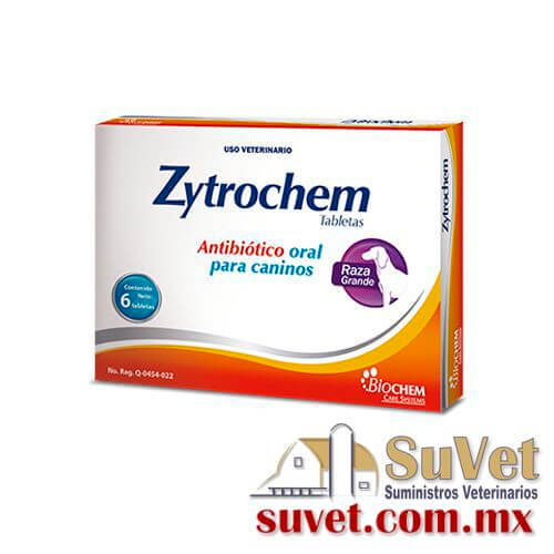 Zytrochem 6 tabs. caja de 6 pastillas - SUVET