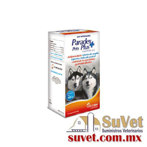 Paradex Pets Plus 100 ml frasco de 100 ml - SUVET
